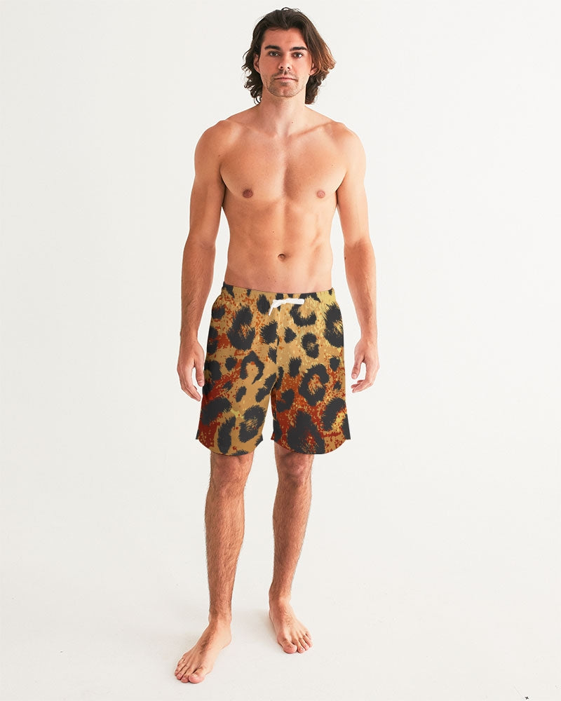 Jaguar Men's All-Over Print Swim Trunk