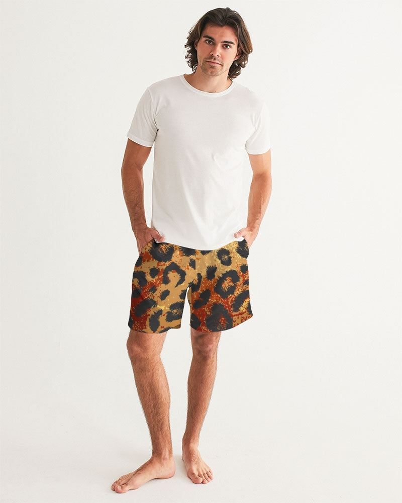 Jaguar Men's All-Over Print Swim Trunk